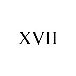 /pics/items/Roman Numerals/XVII